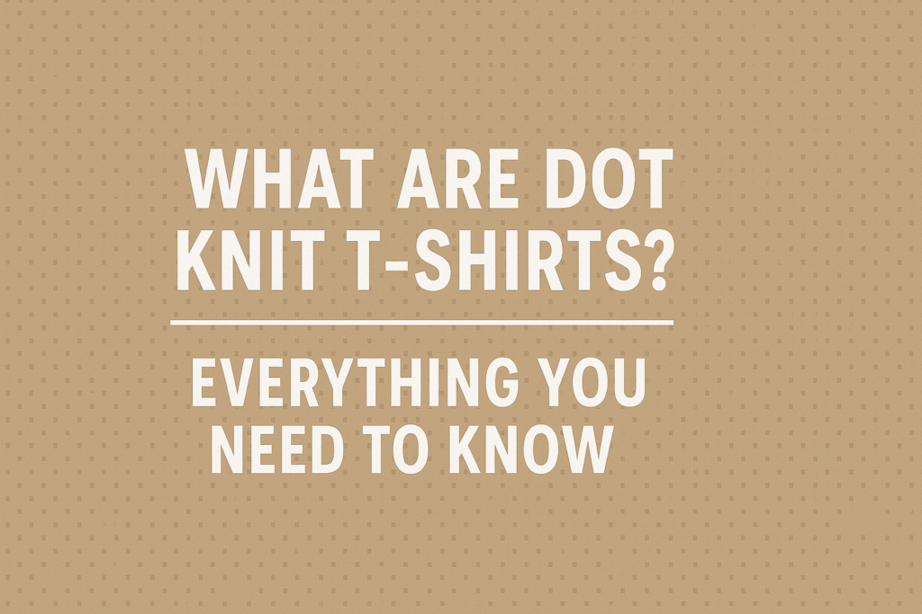 Dot Knit T-Shirts